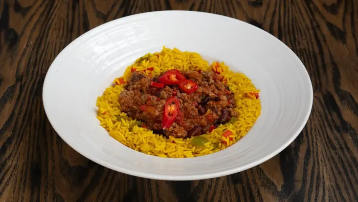 Chilli Con Carne - Mexican food at Sierra Paphos