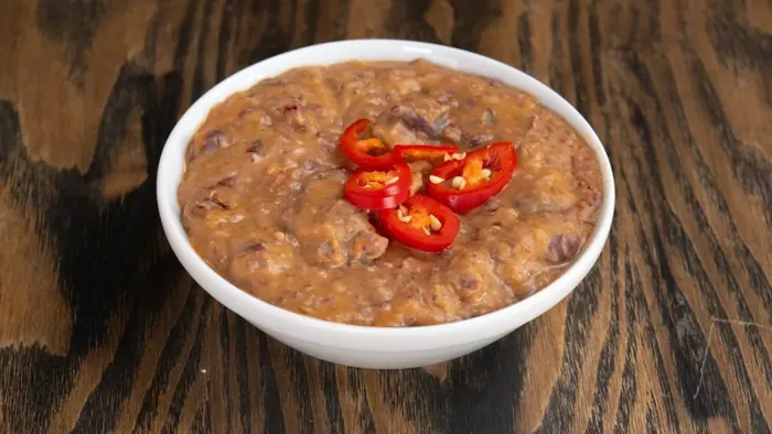 Refried Beans - Mexican food at Sierra Paphos