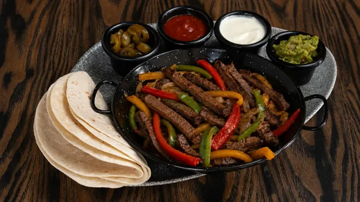 Beef Fajitas - Mexican food at Sierra Paphos
