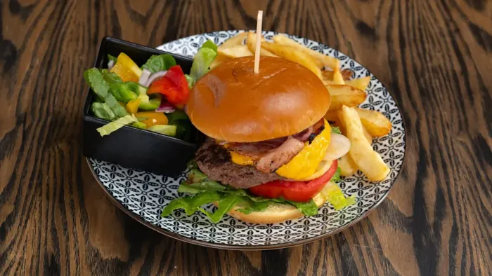 Bacon Cheeseburger - Mexican food at Sierra Paphos