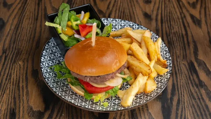 Beef Burger - Mexican food at Sierra Paphos